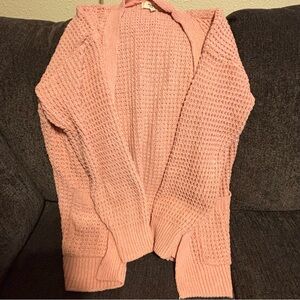 Cozy Pink Knit Sweater